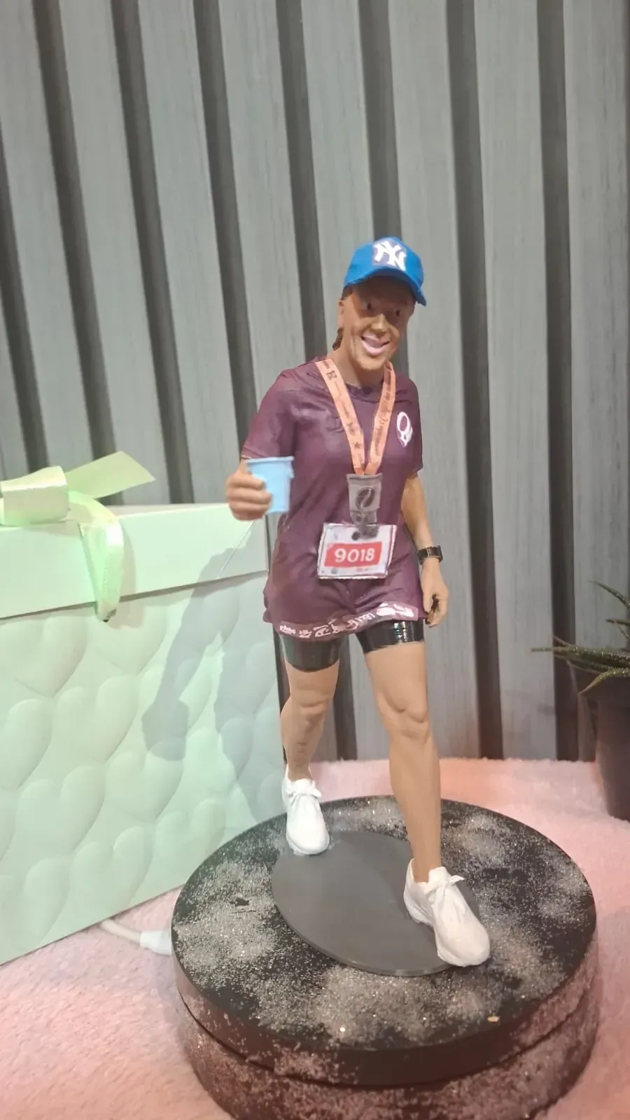 Boneca 3D personalizada de atleta