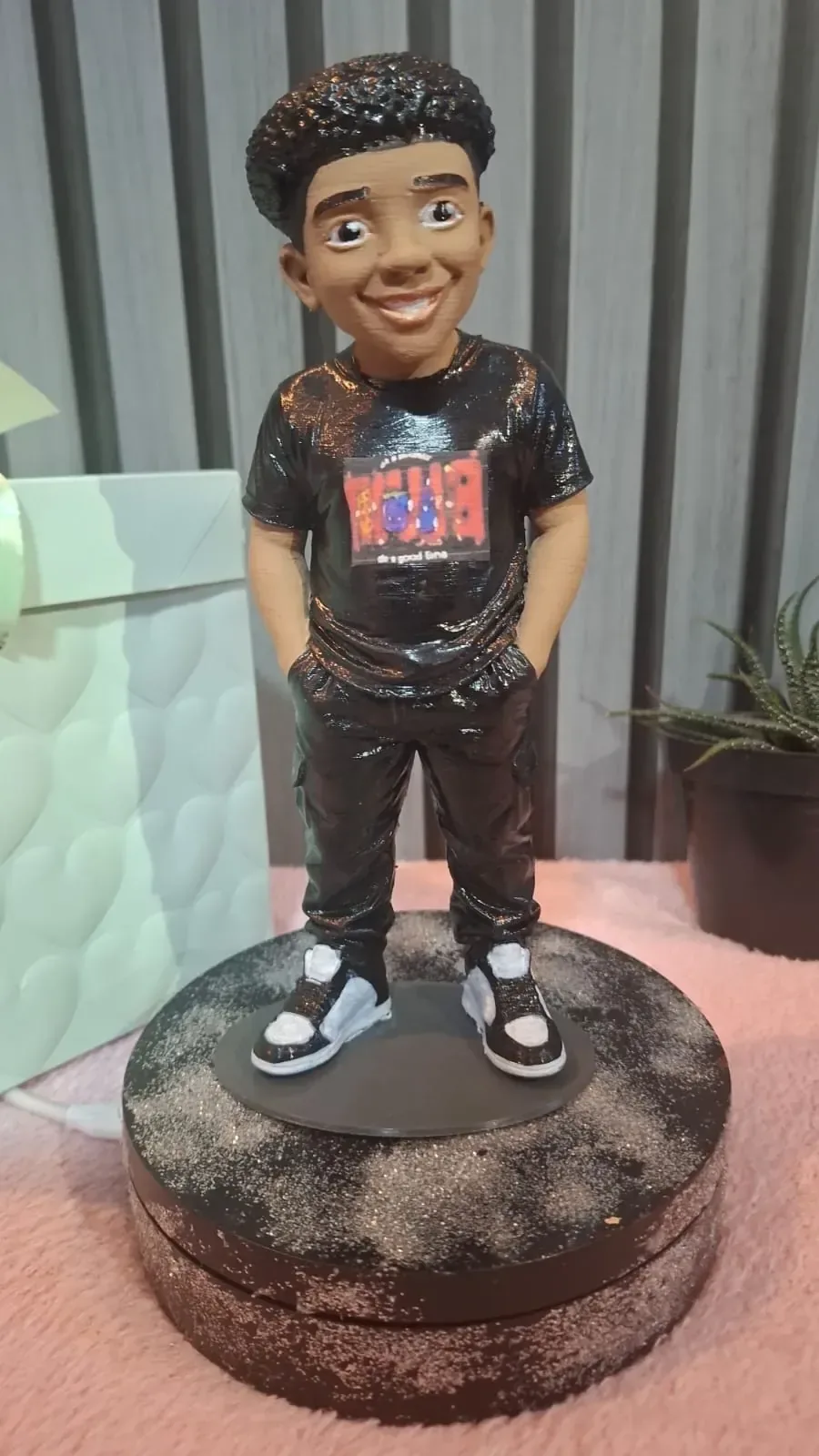 Empresas e brindes — exemplo de presente personalizado em 3D