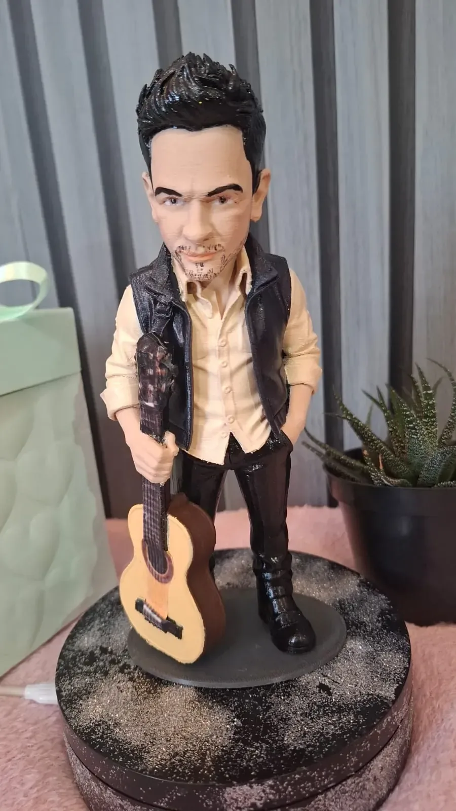 Músicos e artistas — exemplo de presente personalizado em 3D